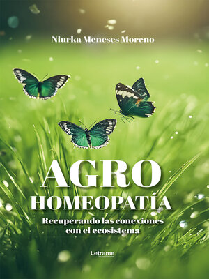 cover image of Agrohomeopatía